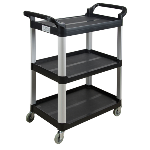 Utility Cart, 3 Tiers, 16-3/4" x 37" x 33-1/2", 250 lbs. Capacity R.M.G. Prévention