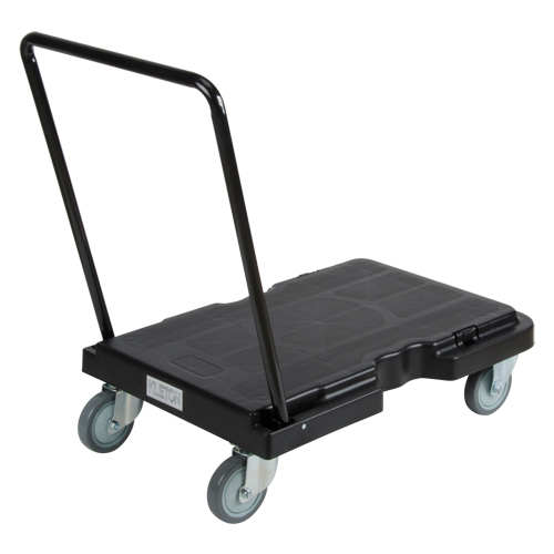 Trolley, 31-3/4" L x 20-1/2" W, 500 lbs. Cap., Rubber Wheels R.M.G. Prévention