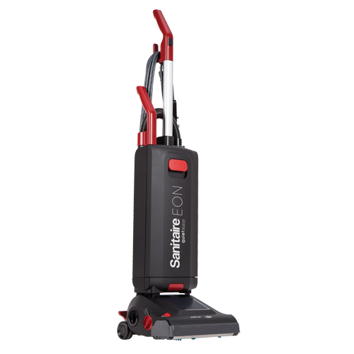 EON QuietClean Commercial Upright Vacuum , 105 CFM, 3 Quarts R.M.G. Prévention