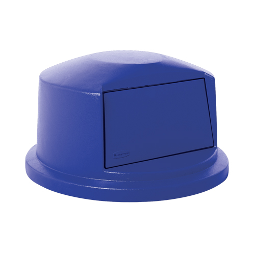 Round Brute&reg; Tops, Dome Lid, Plastic/Polyethylene, Fits Container Size: 24" Dia. R.M.G. Prévention