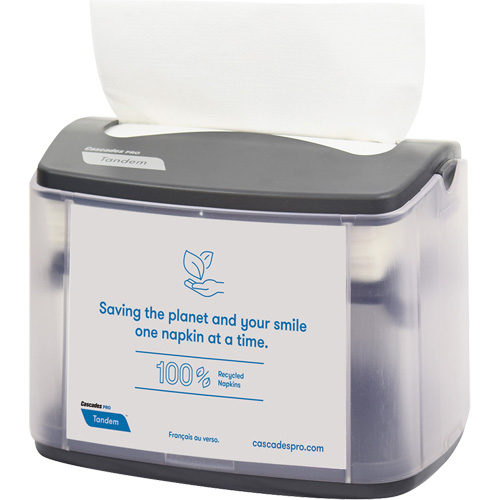 Pro Tandem Tabletop Napkin Dispenser R.M.G. Prévention