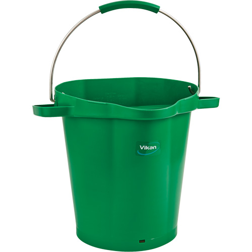 Seau de s&eacute;rie 5692, Vert, 3 gal. US R.M.G. Prévention