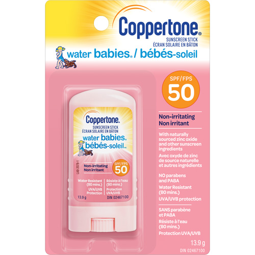 Water Babies&reg; Sunscreen, SPF 50, Stick R.M.G. Prévention