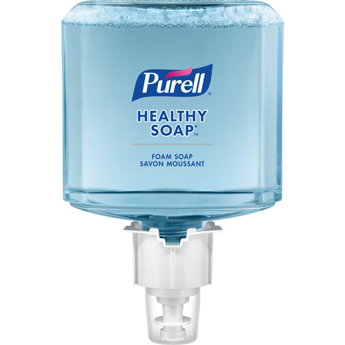 Savon doux pour les mains ES4 Healthy Soap, Mousse, 1,2 L, Sans parfum R.M.G. Prévention