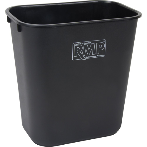 Deskside Wastebasket, 14 Quarts, Polyethylene R.M.G. Prévention