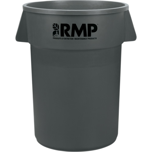 Bac &agrave; d&eacute;chets, Poly&eacute;thyl&egrave;ne, 44 gal. US R.M.G. Prévention
