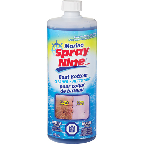 Nettoyant de fond de bateau Spray Nine, 946 ml, Bouteille R.M.G. Prévention