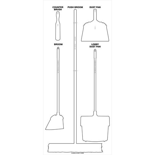 Tableau silhouett&eacute; sec Ultra Aluma-Lite (Anglais seulement) R.M.G. Prévention