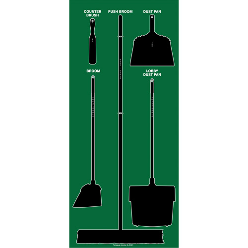 Tableau silhouett&eacute; sec Ultra Aluma-Lite (Anglais seulement) R.M.G. Prévention