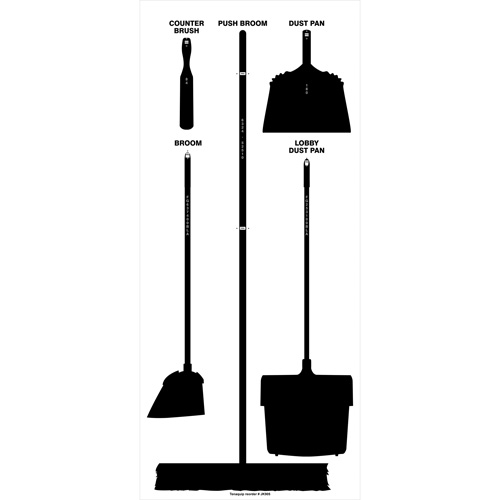 Tableau silhouett&eacute; sec Ultra Aluma-Lite (Anglais seulement) R.M.G. Prévention