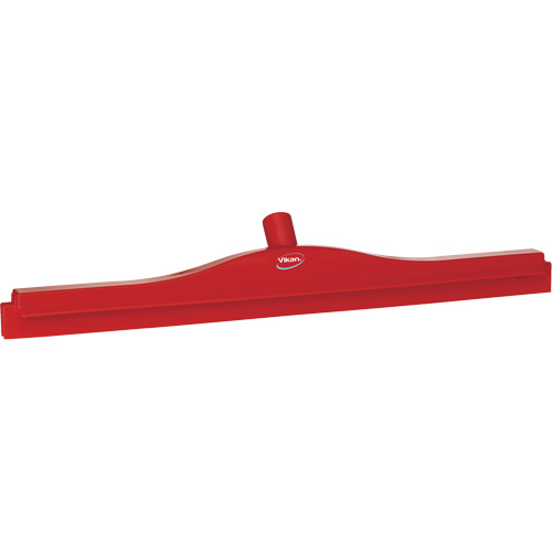 Raclette double ultra hygi&eacute;nique, 24", Rouge R.M.G. Prévention