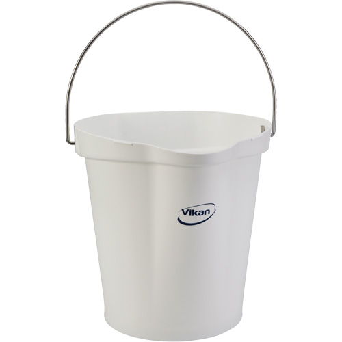 Food Hygiene Bucket, White, 3 US gal. R.M.G. Prévention