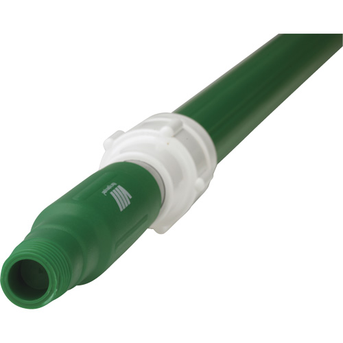 Deck Scrub Handle, Brush/Pad Holder, Green, Telescopic, 62"-113" L R.M.G. Prévention