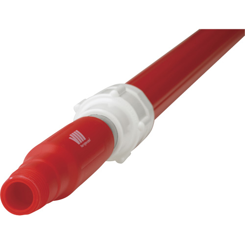 Deck Scrub Handle, Brush/Pad Holder, Red, Telescopic, 62"-113" L R.M.G. Prévention