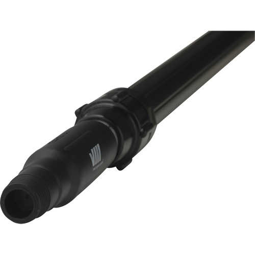 Deck Scrub Handle, Brush/Pad Holder, Black, Telescopic, 62"-113" L R.M.G. Prévention