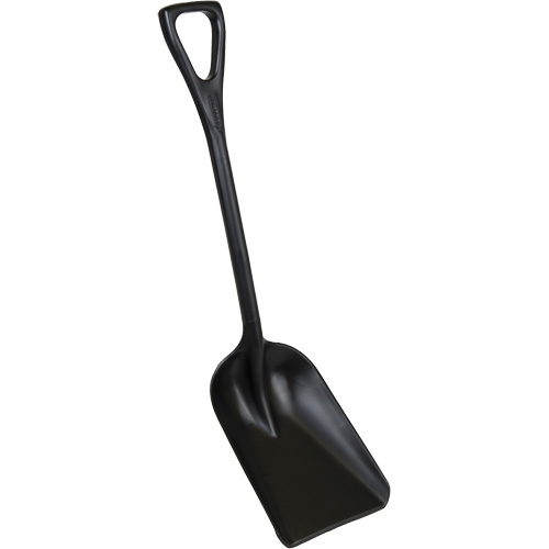 Pelle hygi&eacute;nique monopi&egrave;ce, Lame 10" x 6", Longueur de 37-1/2", Plastique, Noir R.M.G. Prévention