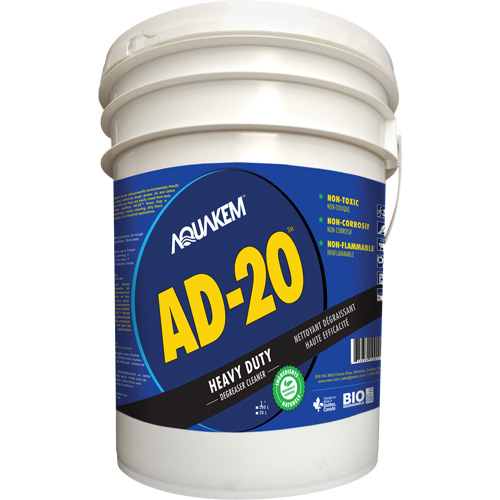 Nettoyant & d&eacute;graissant industriel AD-20, Seau R.M.G. Prévention
