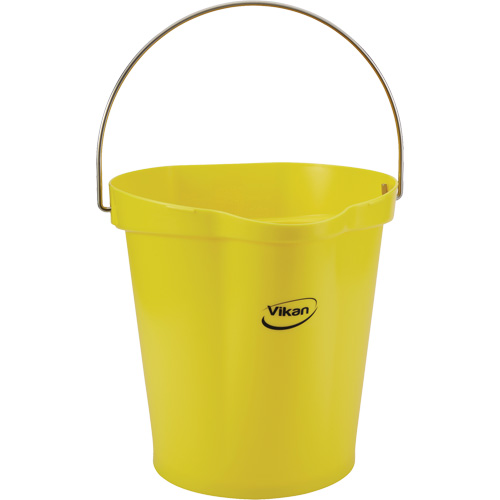Food Hygiene Bucket, Yellow, 3 US gal. R.M.G. Prévention