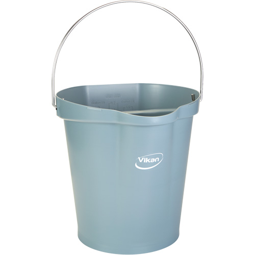 Food Hygiene Bucket, Grey, 3 US gal. R.M.G. Prévention