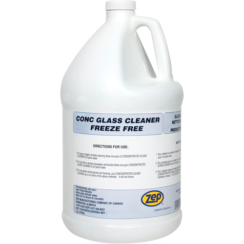 Nettoyant pour verre concentr&eacute; &agrave; l&eacute;preuve du gel, 4 L, Cruche R.M.G. Prévention