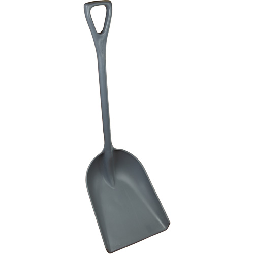 Pelle regranul&eacute;e monopi&egrave;ce, Plastique, Lame Polypropyl&egrave;ne, Manche en Prise en D, Longueur 25" R.M.G. Prévention