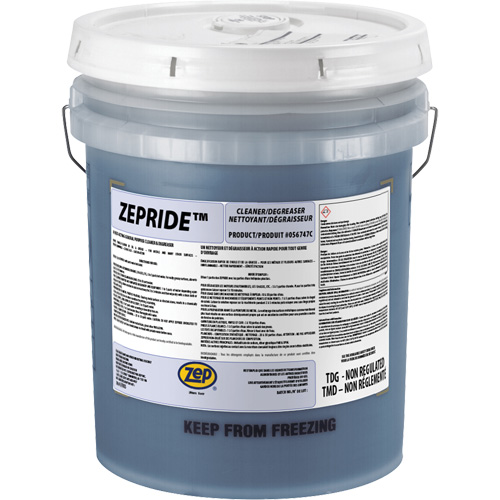 Nettoyant et d&eacute;graisseur tout usage &agrave; base de butyle Zepride, 20 L, Seau R.M.G. Prévention