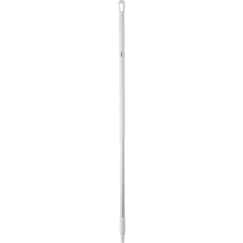 Handle, Broom/Scraper/Squeegee, White, Standard, 51" L R.M.G. Prévention