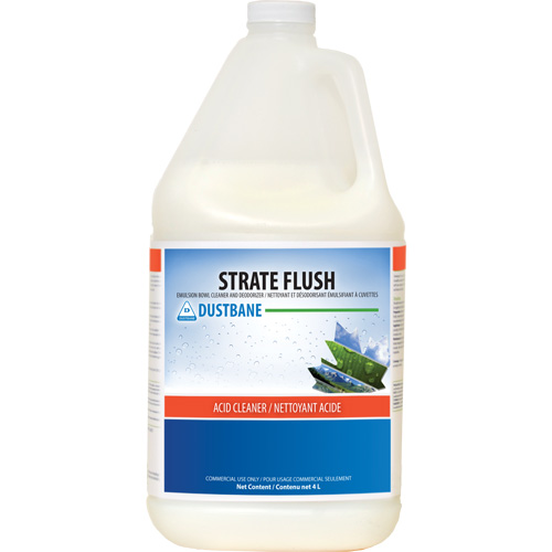 Nettoyant et d&eacute;sodorisant &eacute;mulsifiant &agrave; cuvettes Strate Flush, 4 L, Cruche R.M.G. Prévention
