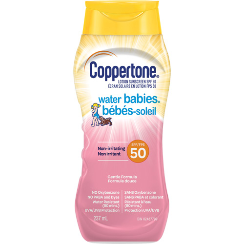 Water Babies&reg; Non-Irritating Sunscreen, SPF 50, Lotion R.M.G. Prévention