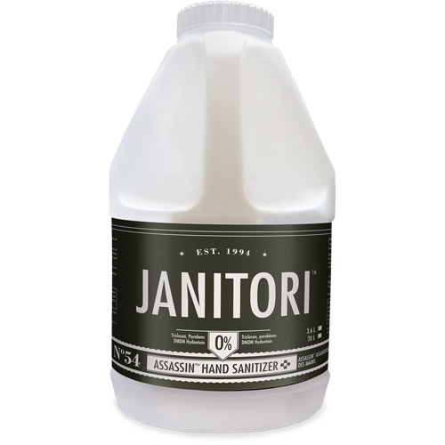 54 Assassin Hand Sanitizer , 4000 ml, Jug, 70% Alcohol R.M.G. Prévention