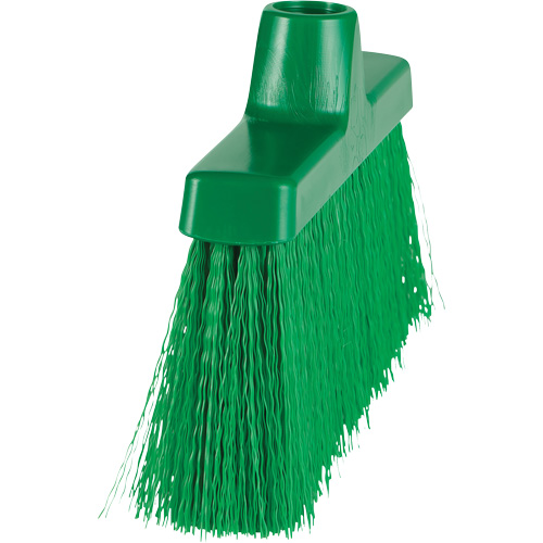 Balai oblique ColorCore, Crins Moyen, 10", Polypropyl&egrave;ne, Vert R.M.G. Prévention
