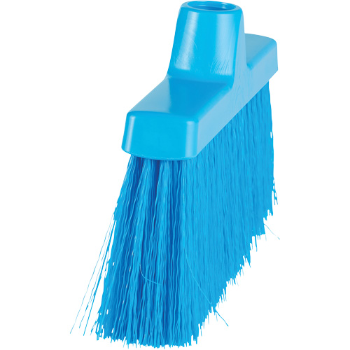 ColorCore Angle Head Broom, Medium Bristles, 10", Polypropylene, Blue R.M.G. Prévention