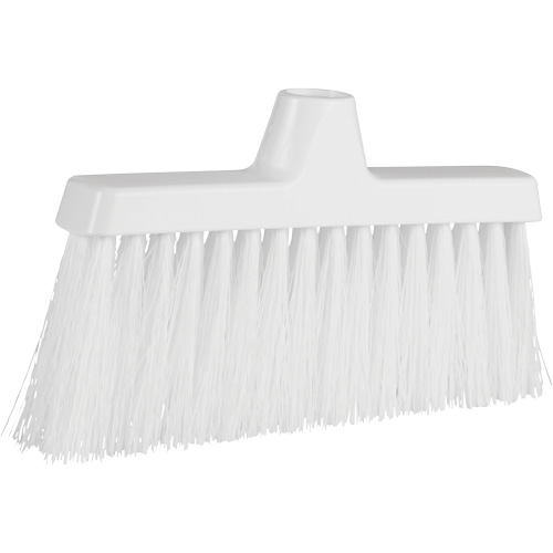 ColorCore Angle Head Broom, Medium Bristles, 10", Polypropylene, White R.M.G. Prévention