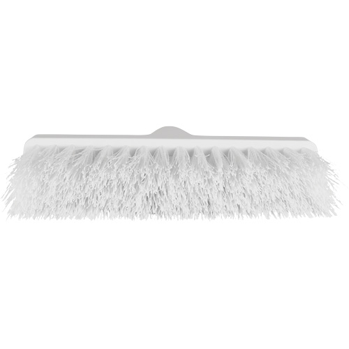ColorCore Angle Head Broom, Medium Bristles, 10", Polypropylene, White R.M.G. Prévention