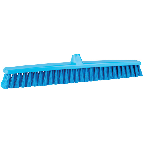 Balai-brosse ColorCore, Crins Fin, 24", Polypropyl&egrave;ne, Bleu R.M.G. Prévention