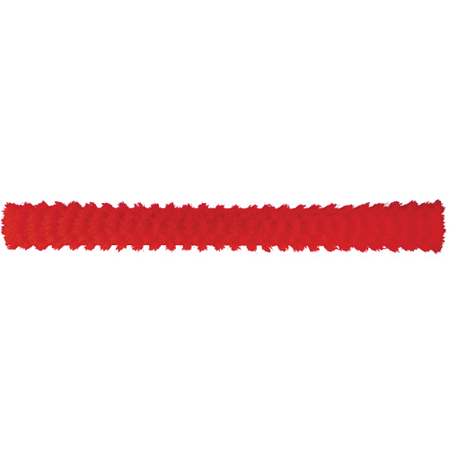 ColorCore Push Broom, Fine Bristles, 24", Polypropylene, Red R.M.G. Prévention