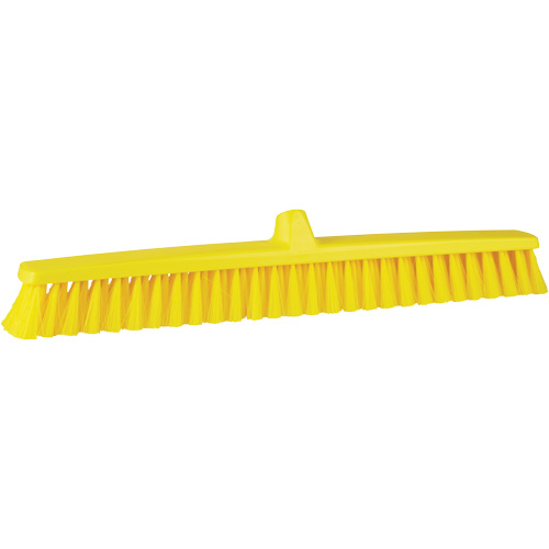 Balai-brosse ColorCore, Crins Fin, 24", Polypropyl&egrave;ne, Jaune R.M.G. Prévention