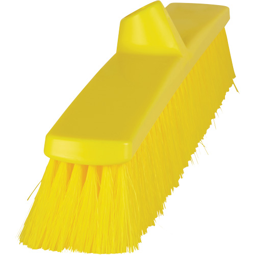 Balai-brosse ColorCore, Crins Fin, 24", Polypropyl&egrave;ne, Jaune R.M.G. Prévention