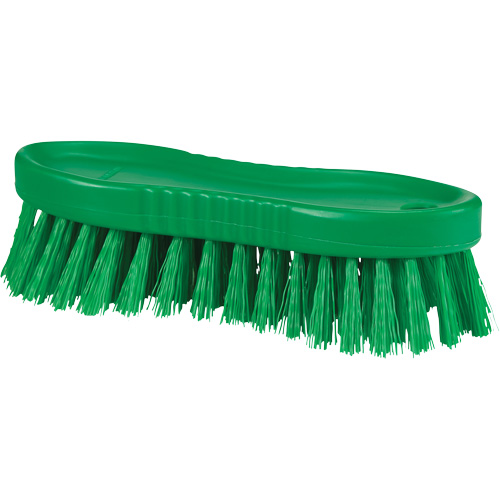 Brosse &agrave; main ColorCore, Soies Ferme, Longueur de 6", Vert R.M.G. Prévention