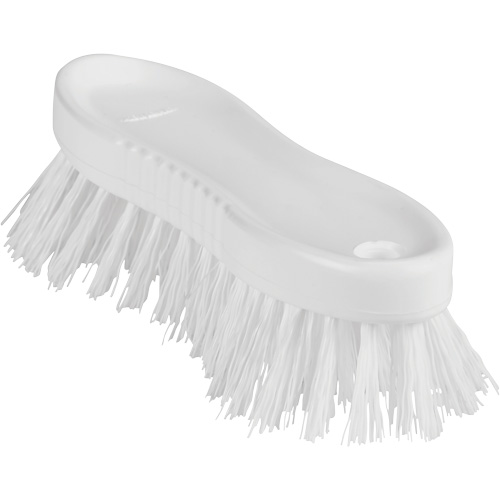ColorCore Hand Brush, Stiff Bristles, 6" Long, White R.M.G. Prévention