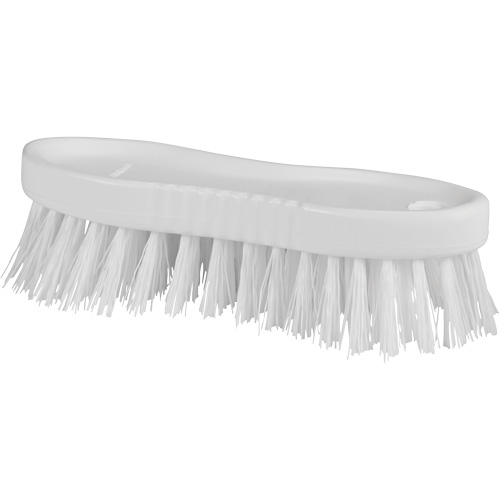 ColorCore Hand Brush, Stiff Bristles, 6" Long, White R.M.G. Prévention