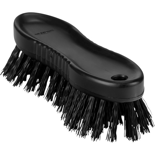 ColorCore Hand Brush, Stiff Bristles, 6" Long, Black R.M.G. Prévention