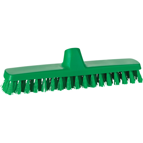 Brosse &agrave; r&eacute;curer ColorCore pour murs, Soies Ferme, Longueur de 12", Vert R.M.G. Prévention