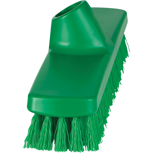 Brosse &agrave; r&eacute;curer ColorCore pour murs, Soies Ferme, Longueur de 12", Vert R.M.G. Prévention