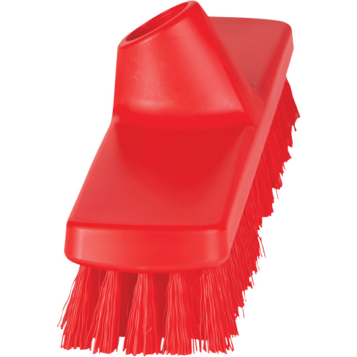 Brosse &agrave; r&eacute;curer ColorCore pour murs, Soies Ferme, Longueur de 12", Rouge R.M.G. Prévention
