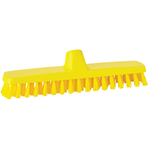 Brosse &agrave; r&eacute;curer ColorCore pour murs, Soies Ferme, Longueur de 12", Jaune R.M.G. Prévention