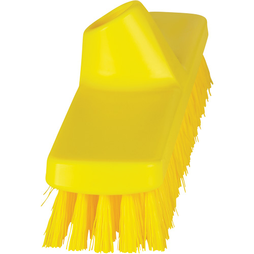 Brosse &agrave; r&eacute;curer ColorCore pour murs, Soies Ferme, Longueur de 12", Jaune R.M.G. Prévention