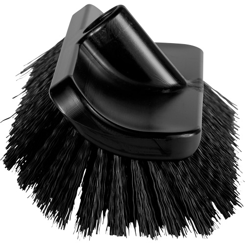 Brosse &agrave; angle double ColorCore pour surfaces hautes et basses, Soies Ferme, Longueur de 10", Noir R.M.G. Prévention