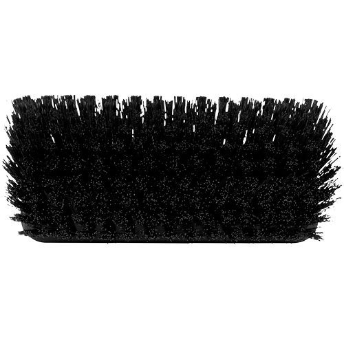 Brosse &agrave; angle double ColorCore pour surfaces hautes et basses, Soies Ferme, Longueur de 10", Noir R.M.G. Prévention