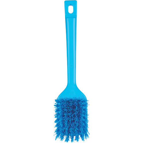 ColorCore Short Handle Brush, Stiff Bristles, 12" Long, Blue R.M.G. Prévention